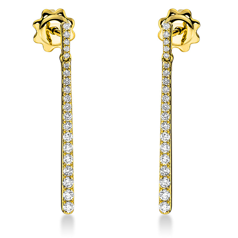 Earrings 18 kt gold