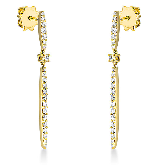 Earrings 18 kt gold