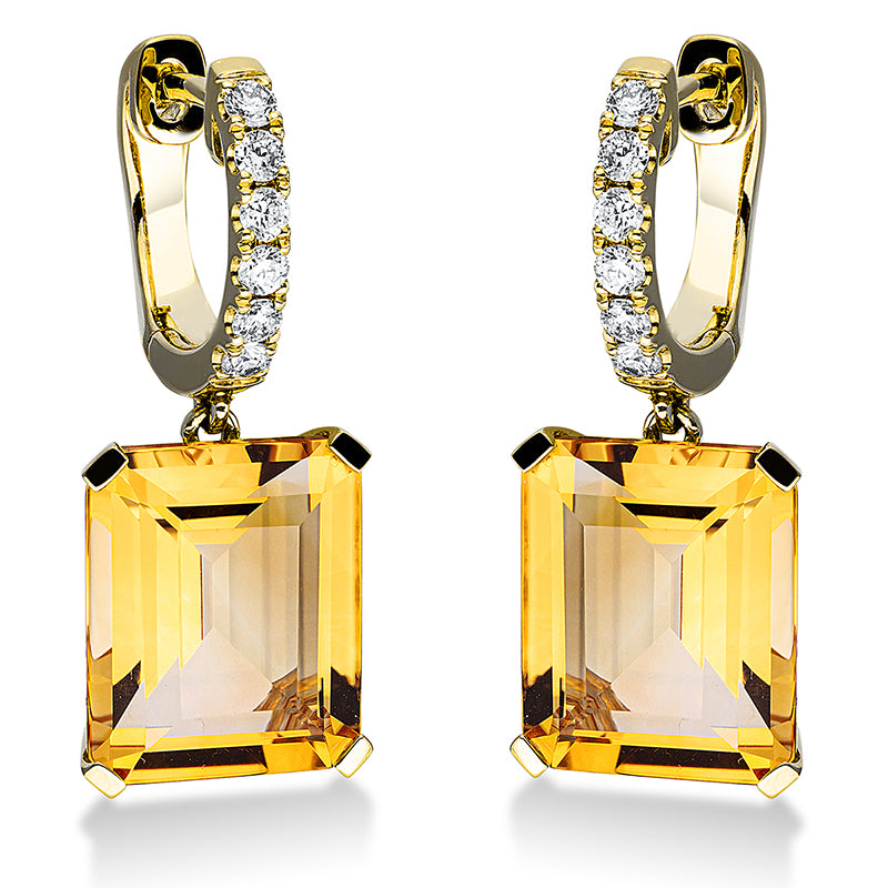 Earrings 18 kt gold