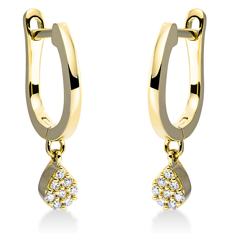 Earrings 18 kt gold