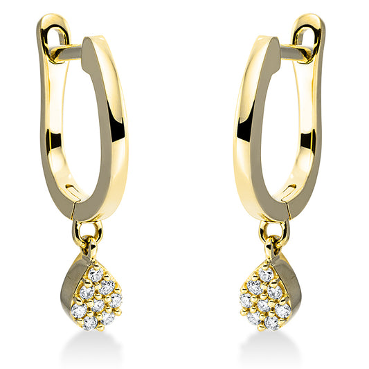 Earrings 18 kt gold