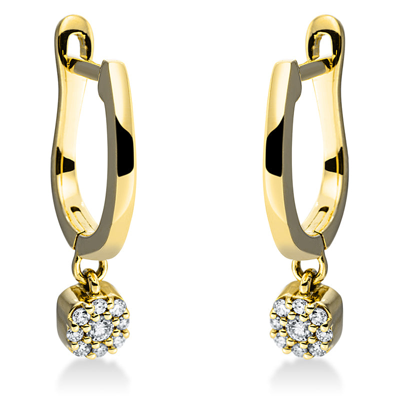 Earrings 18 kt gold