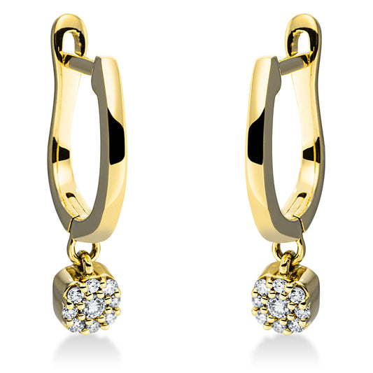 Earrings 18 kt gold