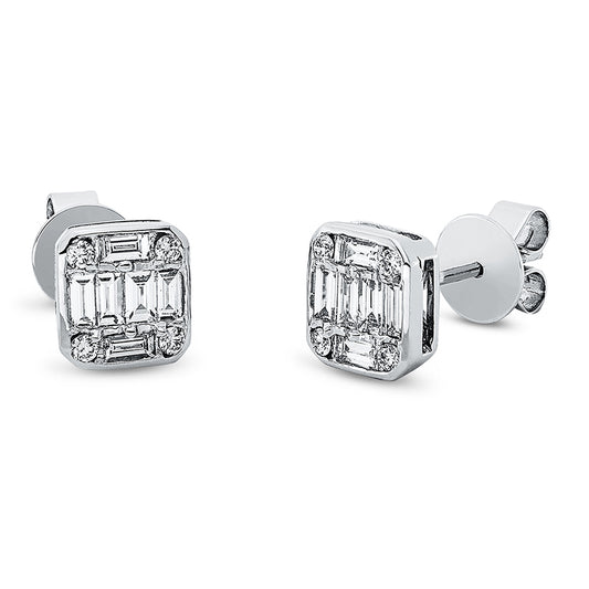 Ear studs 18 kt WG