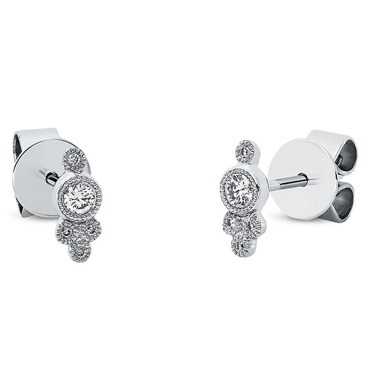 Ear studs 18 kt WG