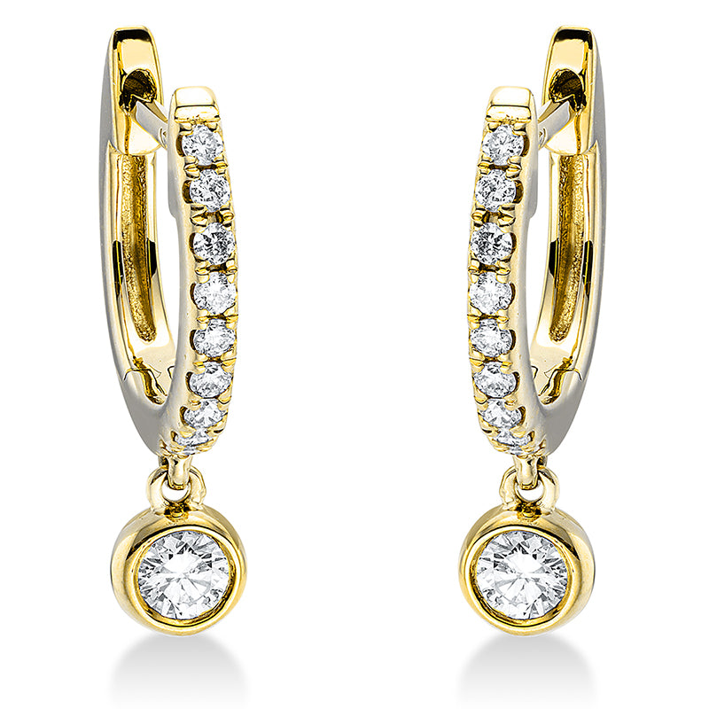 Earrings 18 kt gold