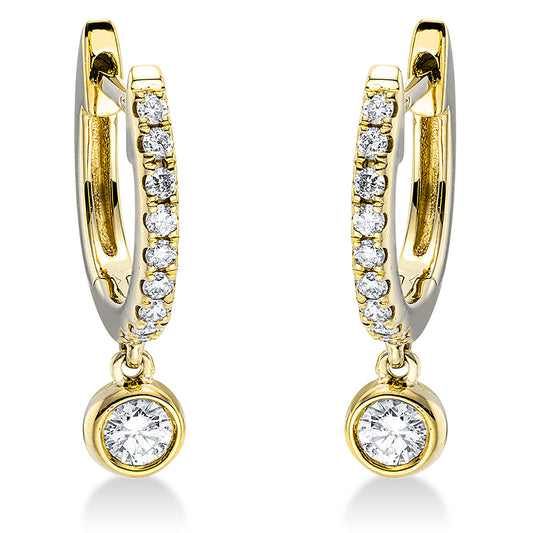 Earrings 18 kt gold