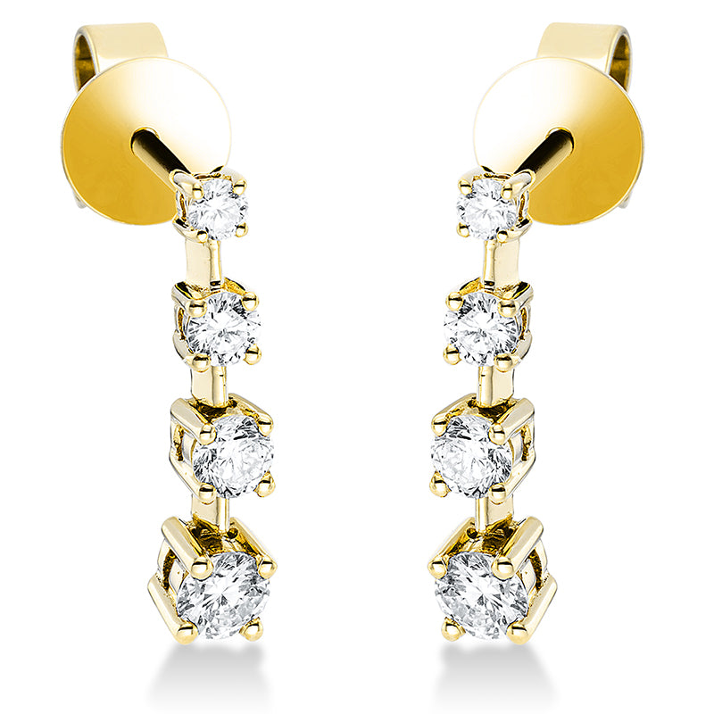 Earrings 18 kt gold