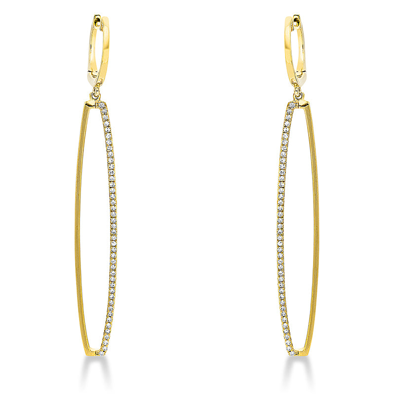 Earrings 18 kt gold