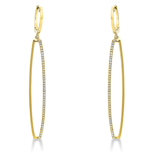 Earrings 18 kt gold