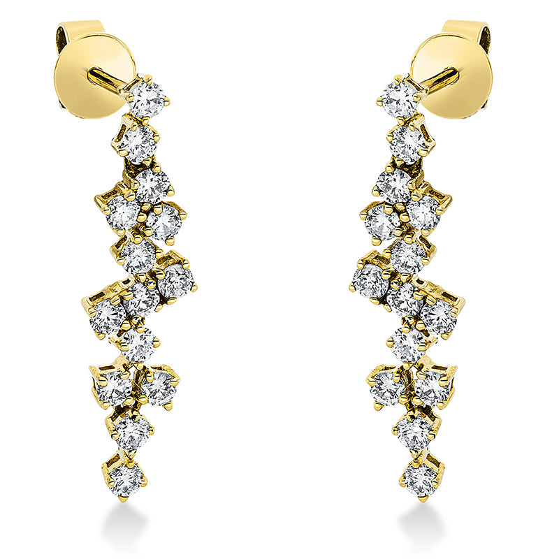 Earrings 18 kt gold