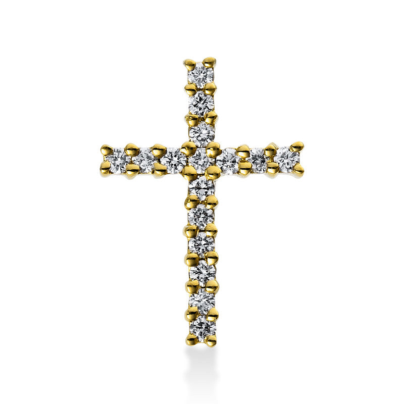 Pendant 18 kt GG cross