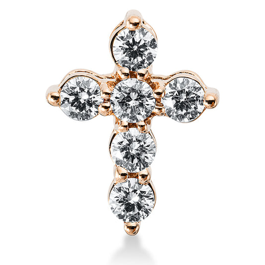 Pendant 18 kt RG cross