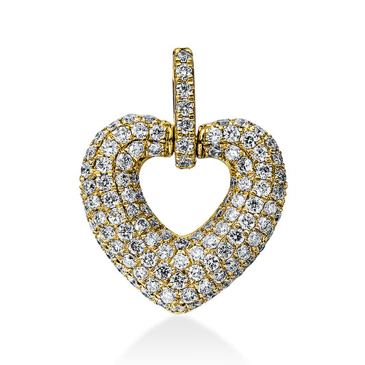 Pendant 18 kt GG heart