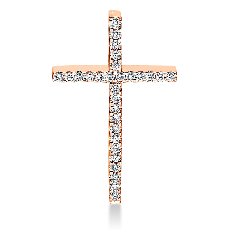 Pendant 18 kt RG cross