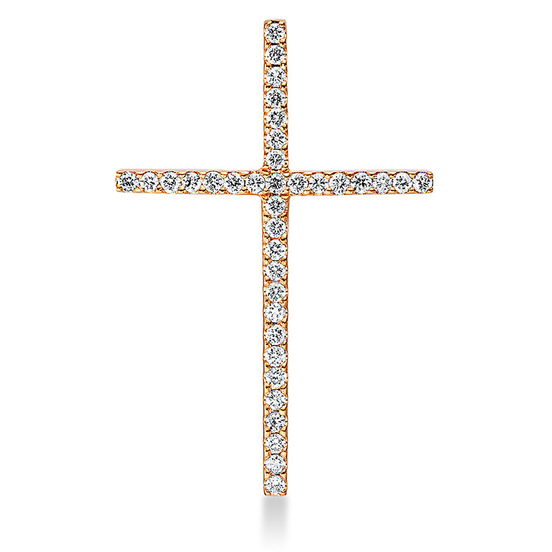 Pendant 18 kt RG cross