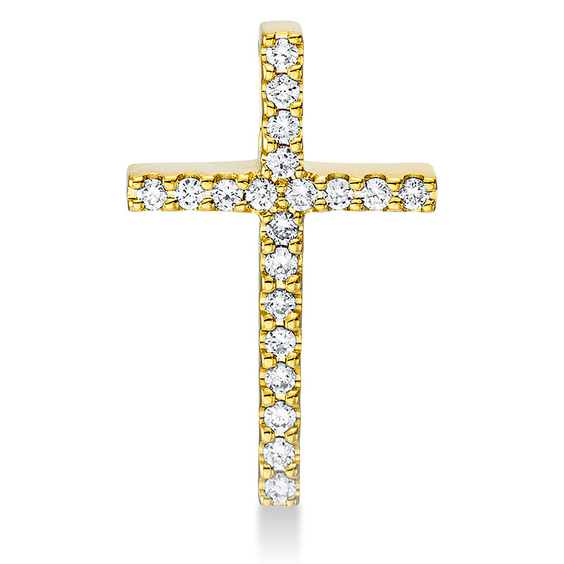 Pendant 18 kt GG cross