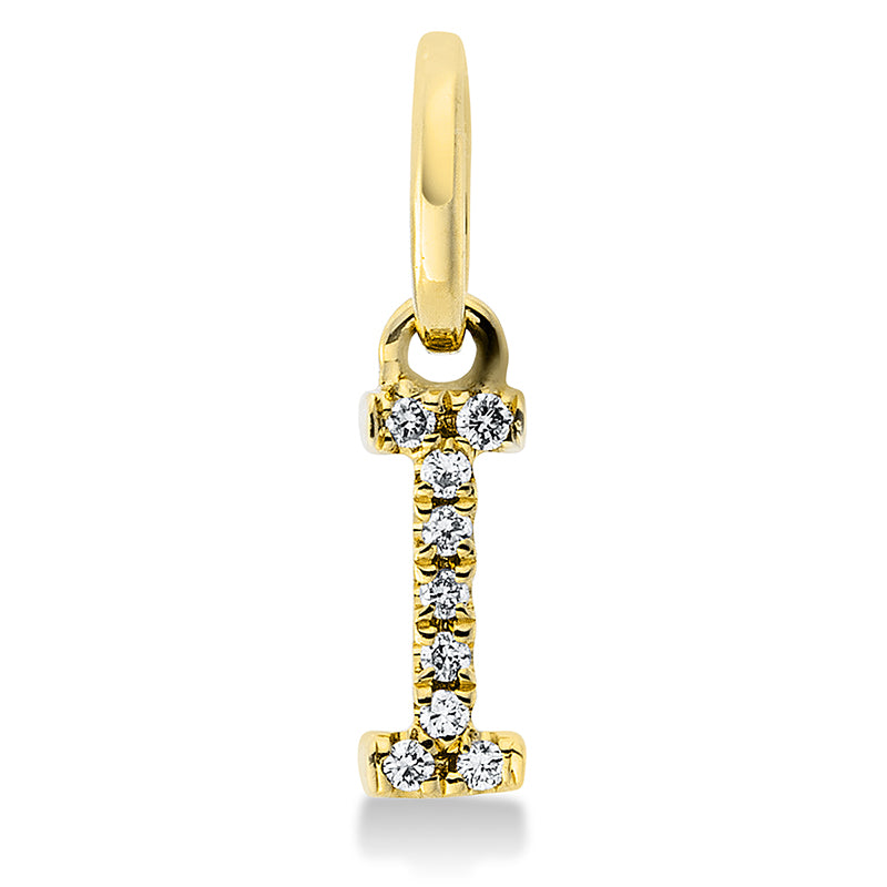 Pendant 18 kt GG I, with eyelet