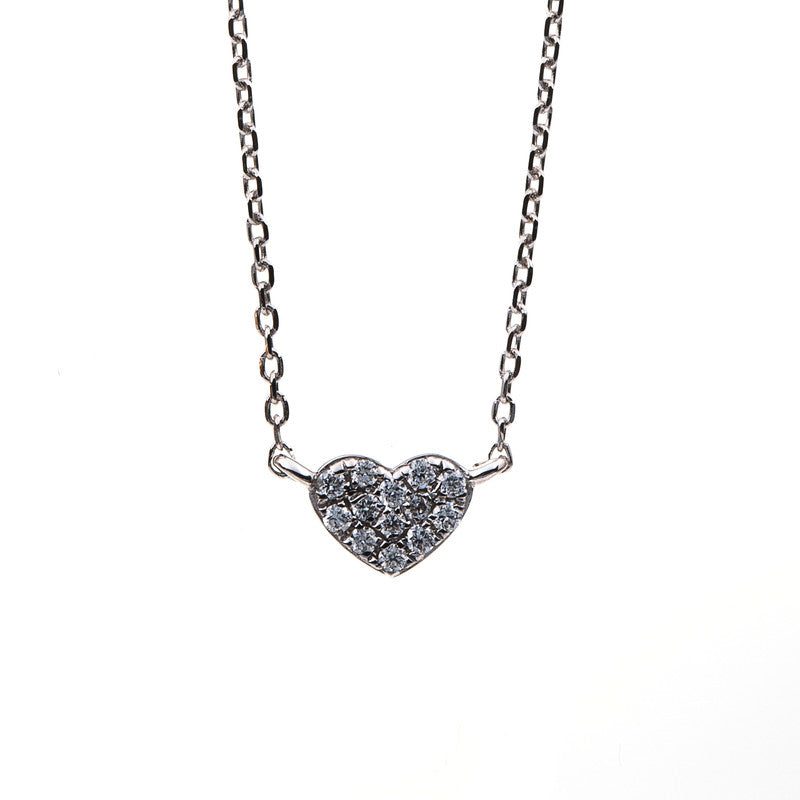 Necklace 18 kt WG heart