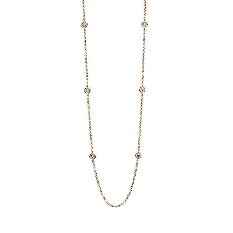 Collier Zarge 18 kt RG