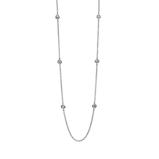 Collier frame 18 kt WG