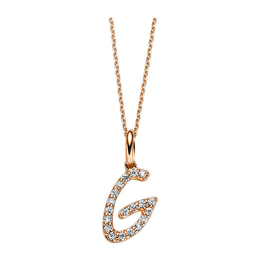 Collier 18 kt RG G