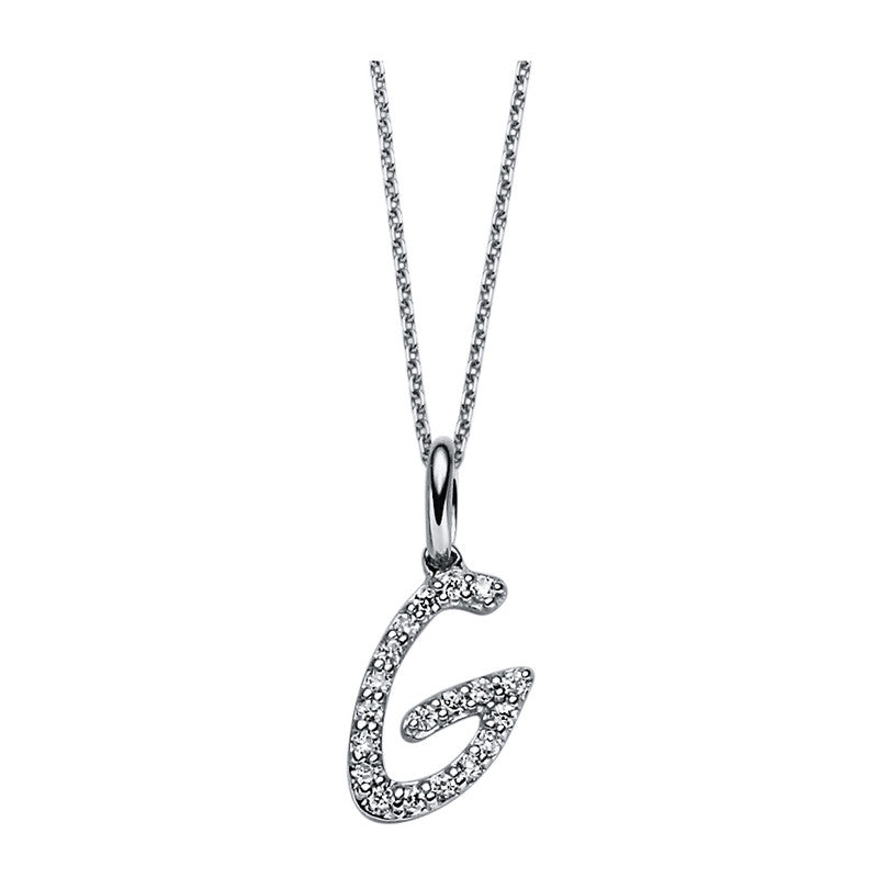 Collier 18 kt WG G