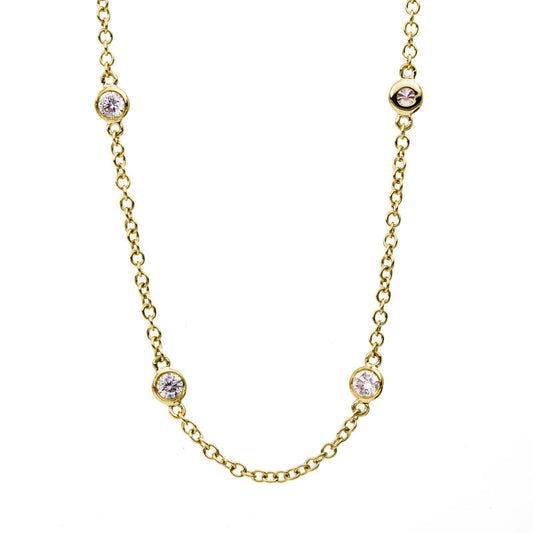 Necklace frame 18 kt gold