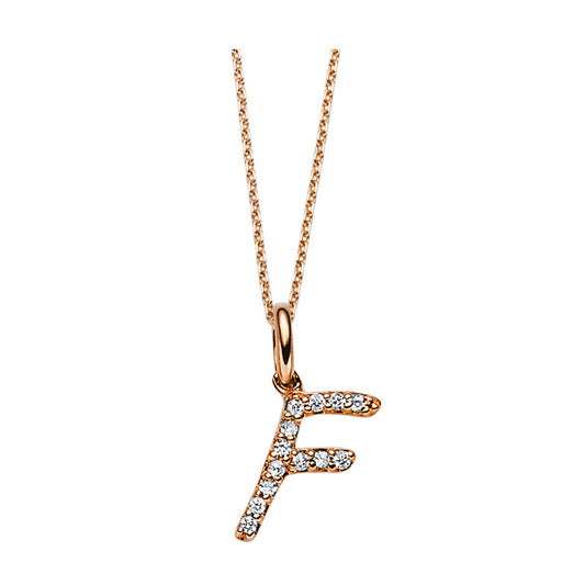 Collier 18 kt RG F