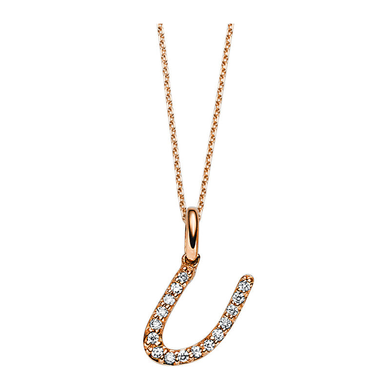 Collier 18 kt RG U