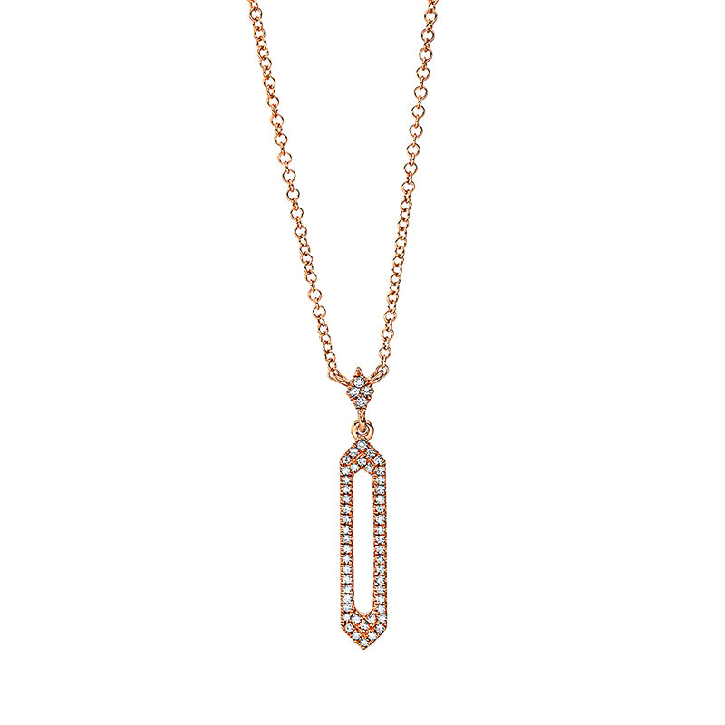 Collier 18 kt RG