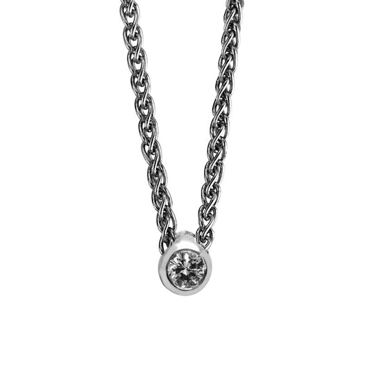 Collier Zarge 14 kt WG