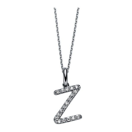 Collier 18 kt WG Z