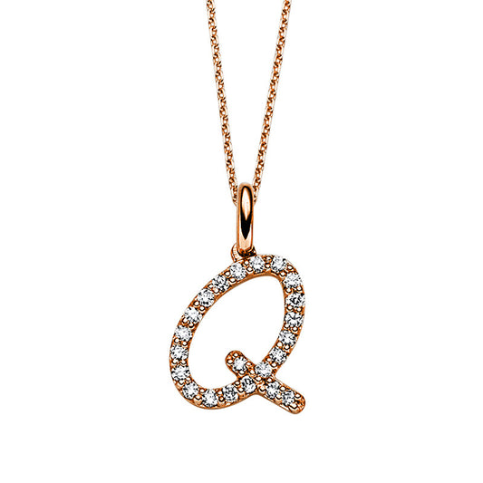 Necklace 18 kt RG Q