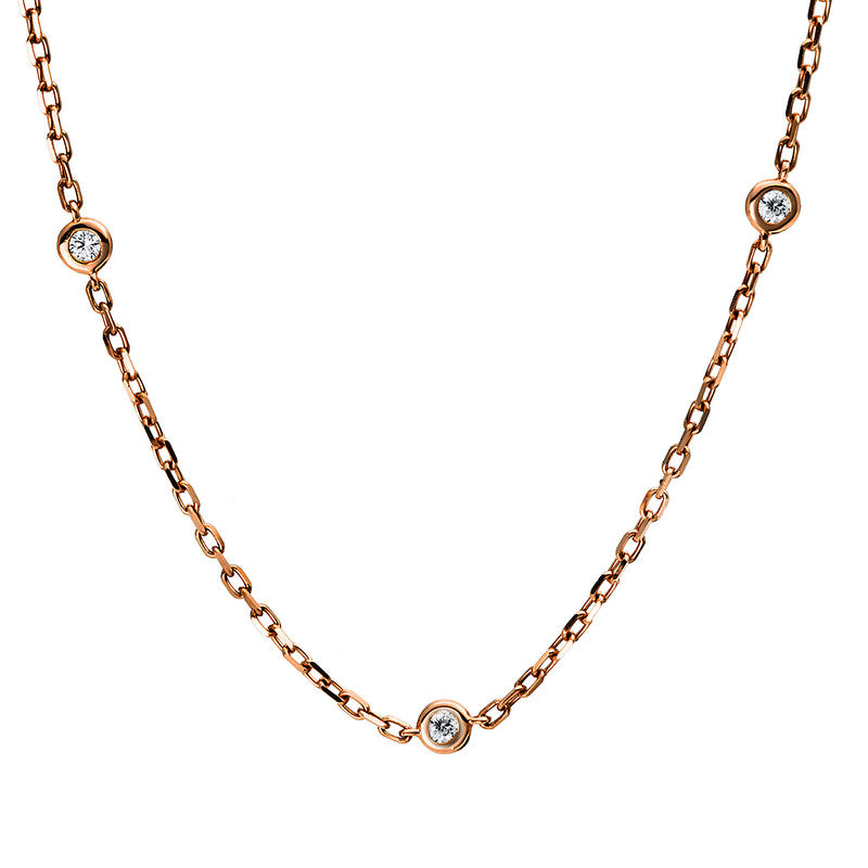 Collier frame 18 kt