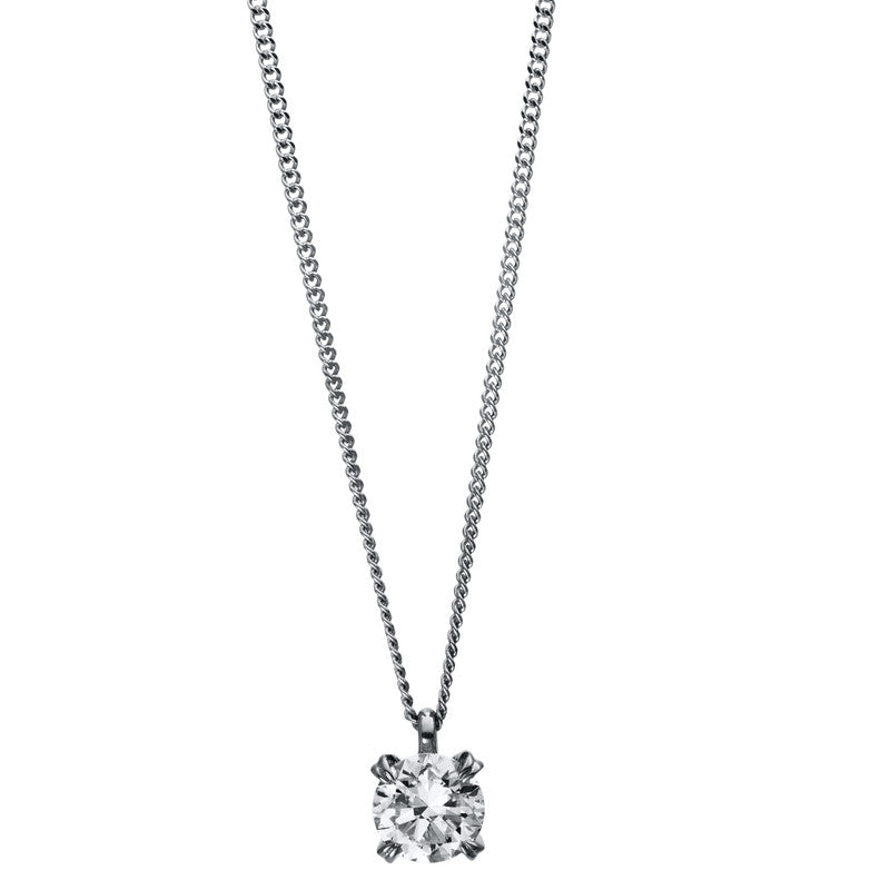 Collier 4er-Krappe 18 kt WG+P950, IIDGR6826610