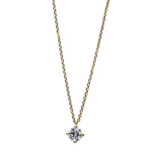 Collier 4er-Krappe 18 kt GG, GIA6392015648