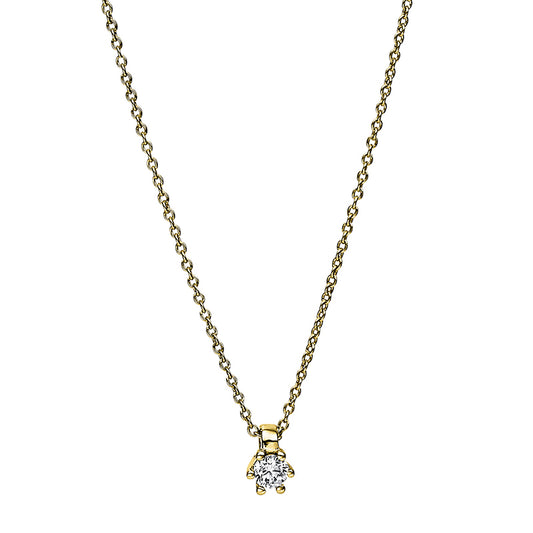 Collier 6er-Krappe 18 kt GG