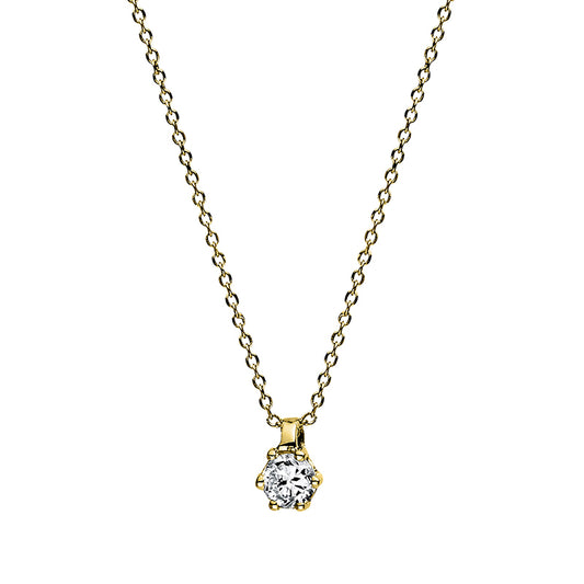 Collier 6er-Krappe 18 kt GG