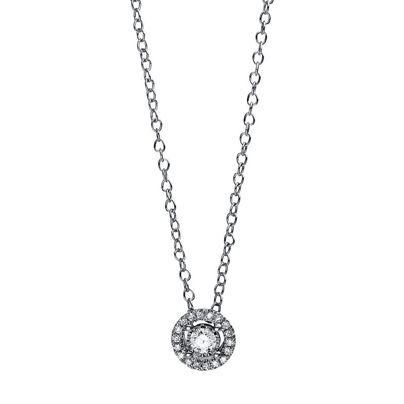 Collier 18 kt WG, Ankerkette