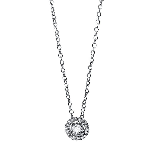 Collier 18 kt WG, Ankerkette