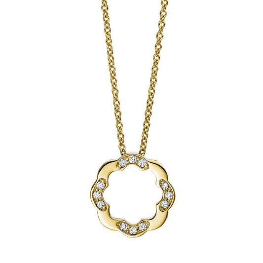 Collier 18 kt GG