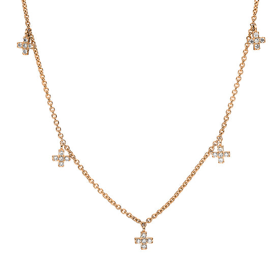 Collier 18 kt RG