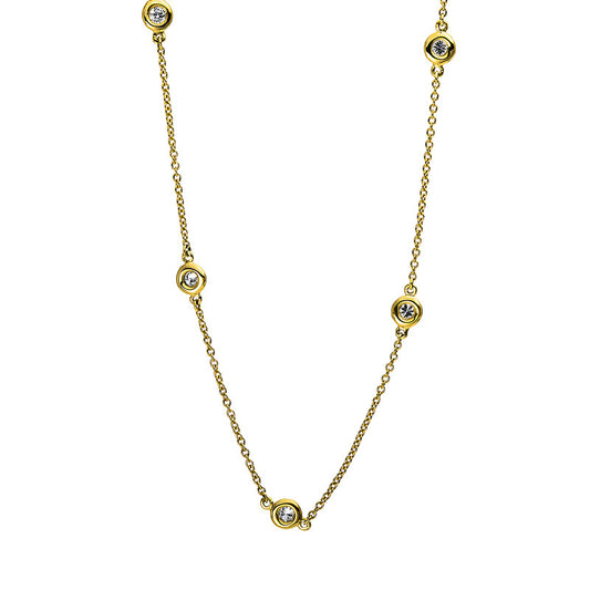 Necklace frame 14 kt gold