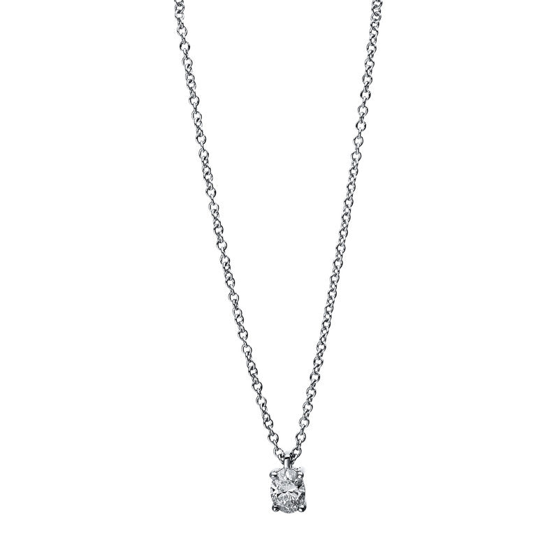 Collier 4er-Krappe 18 kt WG