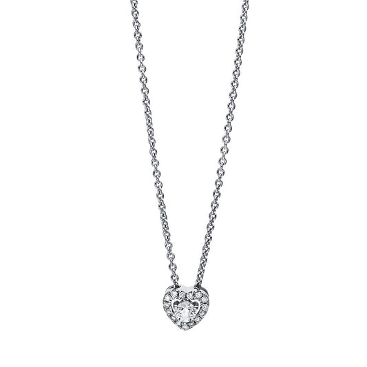 Necklace 18 kt WG heart