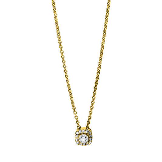 Collier 4er-Krappe 18 kt GG