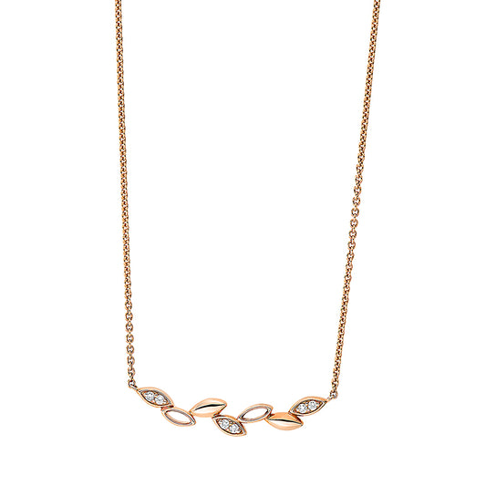 Collier 18 kt RG