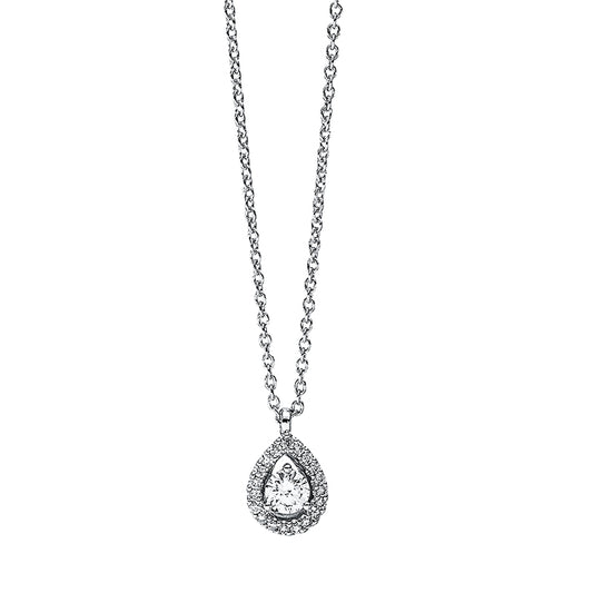 Collier 14 kt WG Tropfen