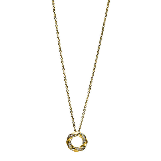 Necklace 14 kt GG circle